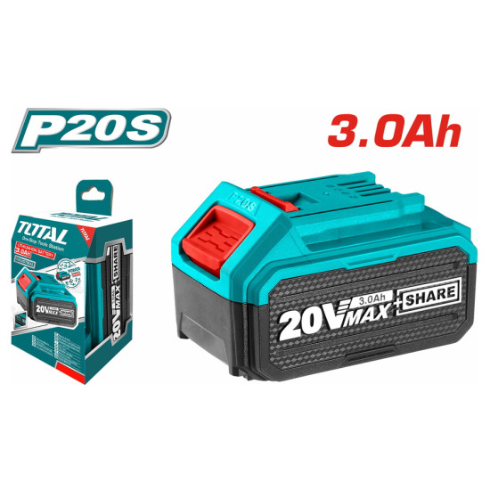 TOTAL Μπαταρία Li-ion 20V / 3Ah TFBLI2030