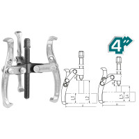 TOTAL Εξωλκέας 3 σιαγώνων 4'' THTGP346