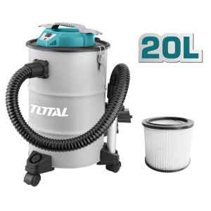 TOTAL Σκούπα Στάχτης 1.200W - 20Lit (TAVC12201) + Δώρο Γάντια 