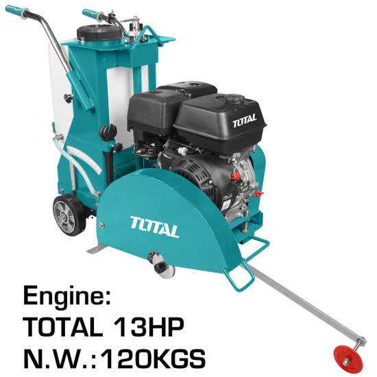 TOTAL Ασφαλτοκόπτης βενζινοκίνητος 13HP