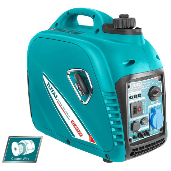 TOTAL Ηλεκτρογεννήτρια βενζίνης Inverter 2.200W