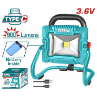 TOTAL Προβολέας led μπαταρίας Li-ion 3.6V Type C TRLF4415