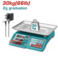 TOTAL  Ζυγαριά Ηλεκτρονική 30Kg TESA3301