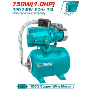 TOTAL Πιεστικό νερού 750W / 1HP TWP47506
