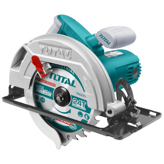 TOTAL Δισκοπρίονο ξύλου 1.400W - 185mm (TS1141856)