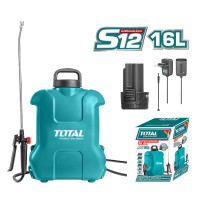 TOTAL  Ψεκαστήρας Πλάτης Μπαταρίας Λιθίου 12V/16L TSPLI1212