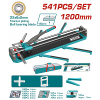 TOTAL Σετ κόφτης πλακιδίων 120cm & 541 τεμάχια ONE PROMOTION THTC12008
