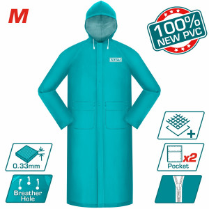 TOTAL Αδιάβροχη καπαρντίνα βαρέως τύπου THTRC031