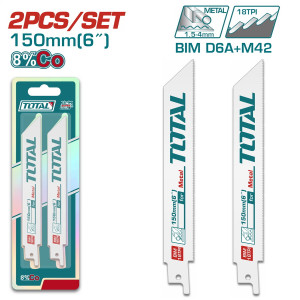 TOTAL Σπαθολάμες μετάλλου 2 τεμάχια 150mm TAC52922EF