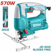 TOTAL Παλινδρομική σέγα ηλεκτρονική 570W TS206656