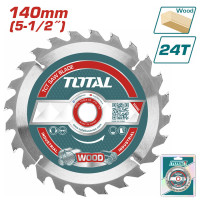 TOTAL Δίσκος κοπής ξύλου Φ-140Χ25.4mm 24Τ ΓΙΑ TSLI1401 / TSLI1402 TAC232241
