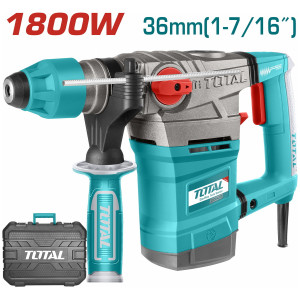 TOTAL Πιστολέτο περιστρ. - Σκαπτικό SDS-PLUS 1.800W (TH118366)