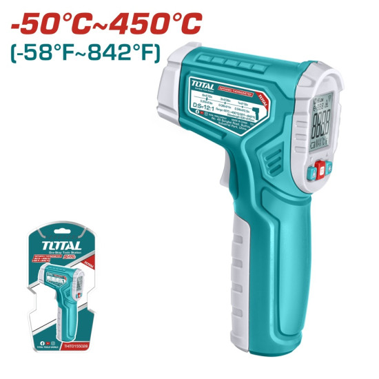 TOTAL Ψηφιακό θερμόμετρο -50 ΕΩΣ 450oC THIT0155028
