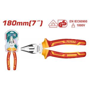 TOTAL Πένσα με μόνωση 1000V 180mm THTIP2171