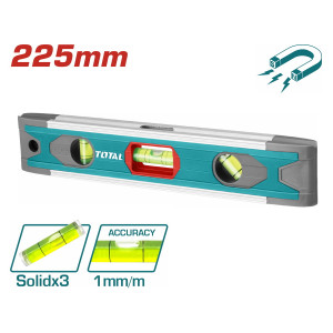 TOTAL Αλφάδι αλουμινίου μαγνητικό 22.5cm (TMT2235)