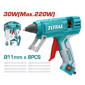 TOTAL Επαγγελματικό πιστόλι θερμοκόλλας 220W TT301116