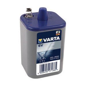 VARTA Μπαταρία μεγάλη μακράς διάρκειας 6V με 2 ελατήρια 33400