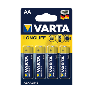 VARTA Αλκαλικές μπαταρίες μακράς διάρκειας ΑΑ 4τμχ