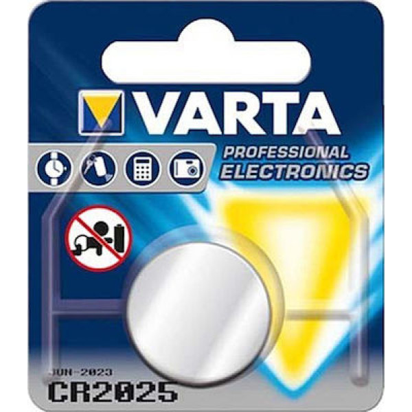 VARTA Μπαταρία λιθίου 3 volt CR2025