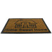 VIOSARP Αντιολισθητικό πατάκι εισόδου home sweet home καφέ 40X60cm FDR-823