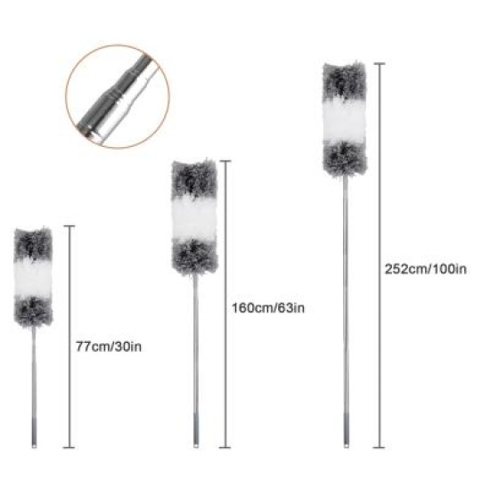 VIOSARP Πούπουλο με πτυσσόμενο κοντάρι 40-280cm VC2248