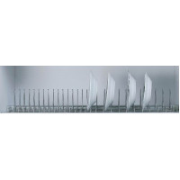 VIOSARP Πιατοθήκη για ντουλάπια γαλβανιζέ 80cm