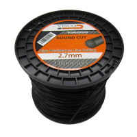 VISCO Μισινέζα στρόγγυλη μαύρη 2.7mm-216m 27216