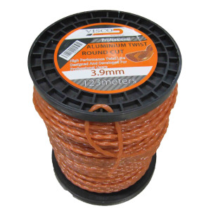 VISCO Μισινέζα αλουμινίου στριφτή 3.9mm-123m 39123