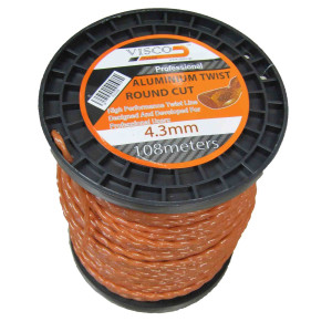 VISCO Μισινέζα αλουμινίου στριφτή 4.3mm-108m 43108