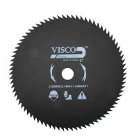 VISCO Δίσκος θαμνοκοπτικών 80 δόντια 255Χ25.4Χ1.4mm ΔΙΘ-014