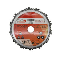 VISCO Δίσκος θαμνοκοπτικών με αλυσίδα 23cmΧ25.4mm ΔΙΘ-023