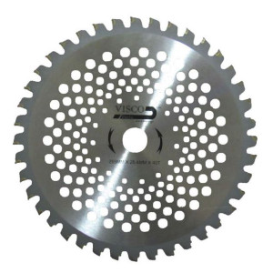 VISCO Δίσκος θαμνοκοπτικών 25.5cmΧ25.4mmΧ1.3mm 40 δόντια διαμαντέ ΔΙΘ-016