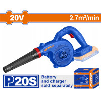 WADFOW Φυσητήρας μπαταρίας Li-ion 20V ΧΩΡΙΣ ΜΠΑΤΑΡΙΑ & ΦΟΡΤΙΣΤΗ WBLP512