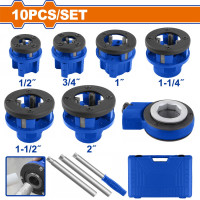 WADFOW Σετ φιλιέρες 1/2" ΕΩΣ 2" 10 τεμάχια WJK1D91