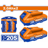 WADFOW Σετ 2 τεμάχια μπαταρίες WLBP520 Li-ion 20V / 2Ah WOS240682