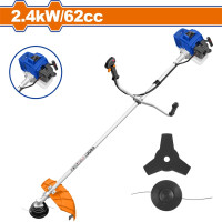 WADFOW Θαμνοκοπτικό βενζίνης 62cc / 3.8HP WGM1562
