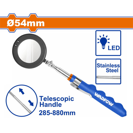 WADFOW Τηλεσκοπικός καθρέπτης 285 - 880mm / Φ-54mm WTU1688