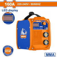 WADFOW Ηλεκτροκόλληση INVERTER 230V / 160A-30% WWD11601