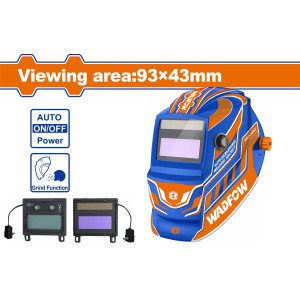 WADFOW Μάσκα συγκολλήσεως ηλεκτρονική 93Χ43mm WWH3502