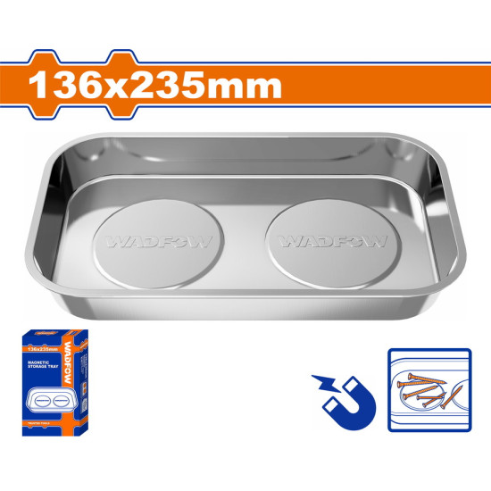 WADFOW Μαγνητικό σκαφάκι διπλό συνεργείου 136Χ235mm WMC6002