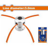 WADFOW Κεφαλή μισινέζας αλουμινίου universal fix line 4 εξόδων WJC2401