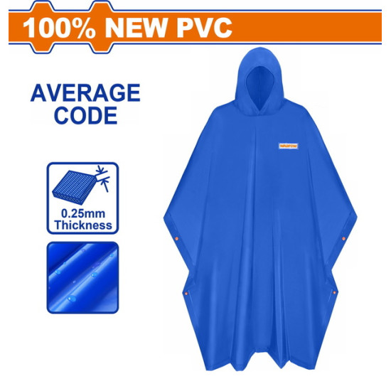 WADFOW Αδιάβροχο PONCHO - ΚΑΠΑΡΝΤΙΝΑ PVC WRC1001