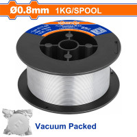 WADFOW Σύρμα FLUX ηλεκτροκολλήσεως 0.8mm / 1Kg για TMGT1601-TFC13012 WSFC08012