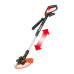 WORX Θαμνοκοπτικο μπαταρίας WG163E 20V LI-ON (MΕ 2 ΜΠΑΤΑΡΙΕΣ & ΦΟΡΤΙΣΤΗ)