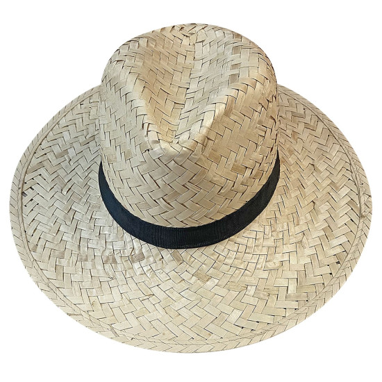 Καπέλο ψάθινο ανδρικό 36cm one size 42-2555