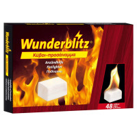WUNDERBLITZ Προσάναμμα - κύβοι λευκοί 48 τεμάχια 98180