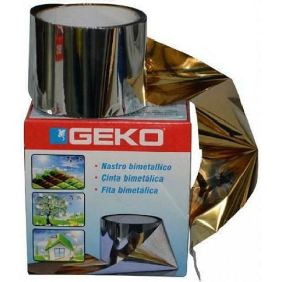 GEKO Ταινία απώθησης πουλιών χρυσό-ασημί 100x0.07m 