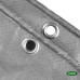  GRASHER Αδιάβροχος Μουσαμάς - Τέντα 2x3m 250gr/m² με κρίκους γκρι 103847