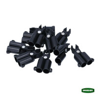 GRASHER Ενωτικά ρυθμιζόμενα γωνία τύπος (A) Φ.16mm στηριγμάτων φυτών 10 τμχ 104035