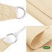 GRASHER Πανί σκίασης oxford αδιάβροχο τετράγωνο 180gr/m² εκρού 3x3m  με κρίκους 104113